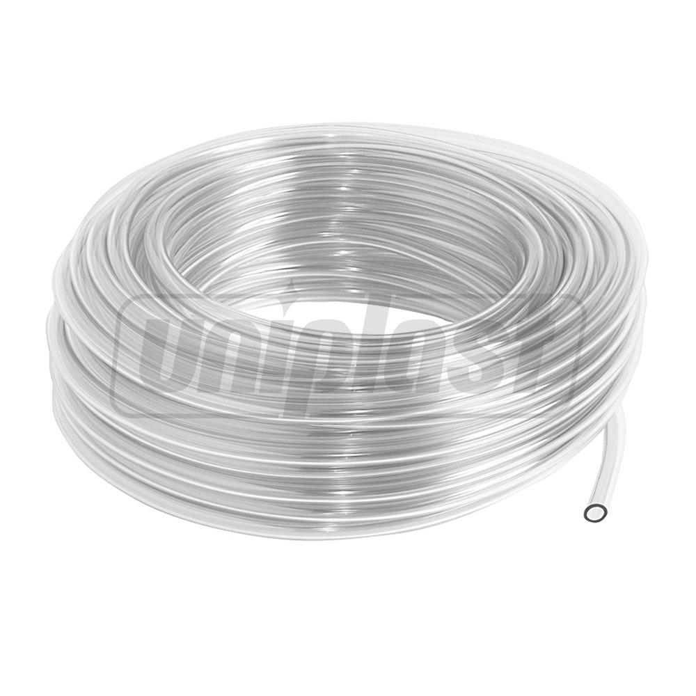 Furtun gradina siliconat, transparent PVC D.15 (16/20 mm) PN3 Standart L=50 m
