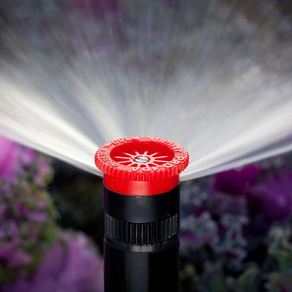 Duza reglabila 10A 0-360°, R=3.0 m (rosu)  HUNTER