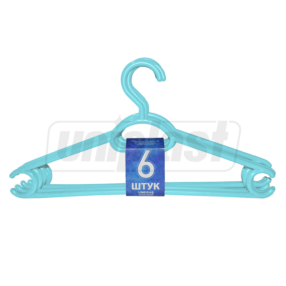 Set umerase (azuriu (albastru)) (6 buc.)