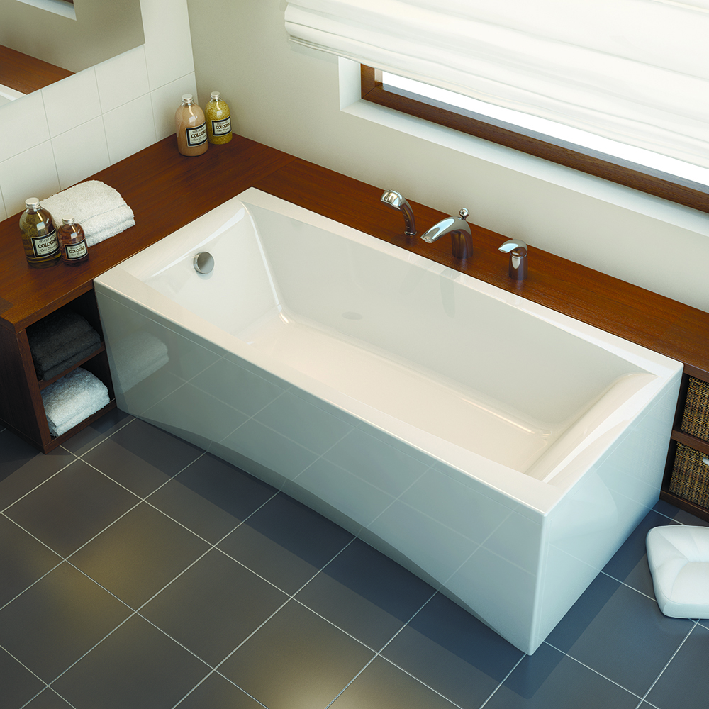 Сada de baie din acril CERSANIT Virgo 140 x 75 cm dreptunghiulara (94854)