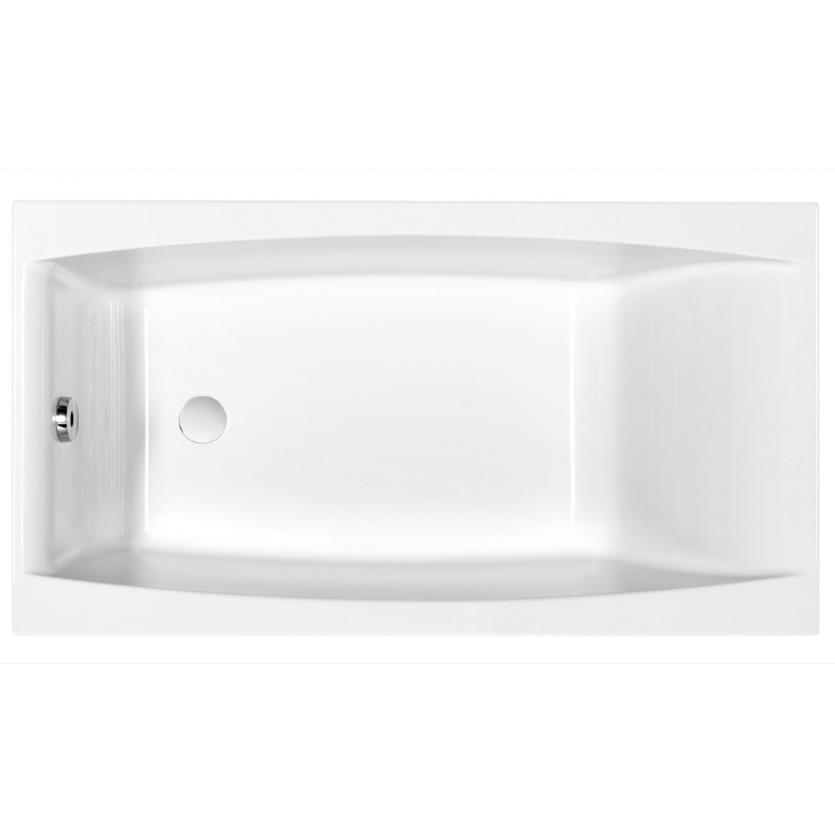 Сada de baie din acril CERSANIT Virgo 140 x 75 cm dreptunghiulara (94854)