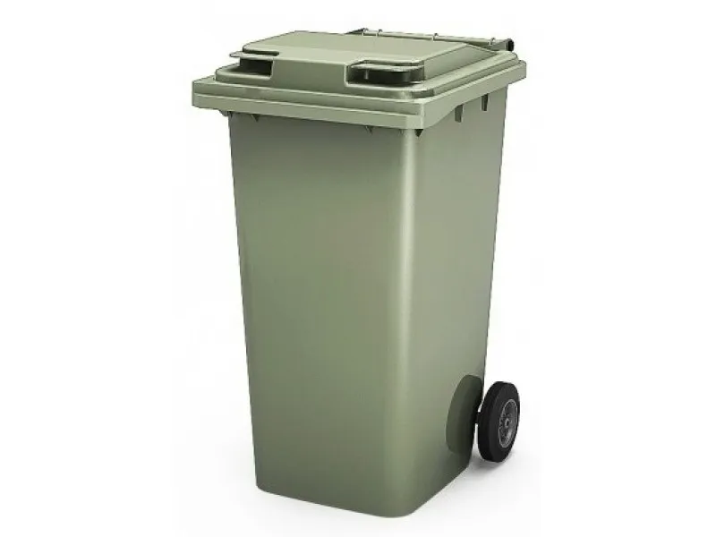 Pubele pentru deseurilor 120 L PREMIUM pe roti (verde)