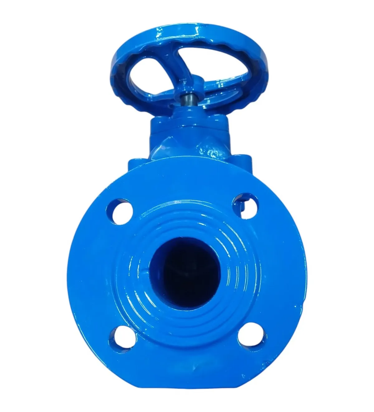 Задвижка чугунная D. 50 PN16 обрезиненный клин DIN3352-F5 (L=242 мм) (4 отверстия)