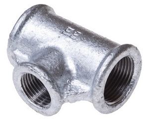 Тройник переходной D. 1.1/4" x 3/4" М гальванизированный SK (RU)