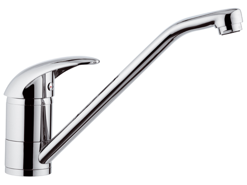 Baterie bucatarie crom-satin verticala TEN 40CS REMER