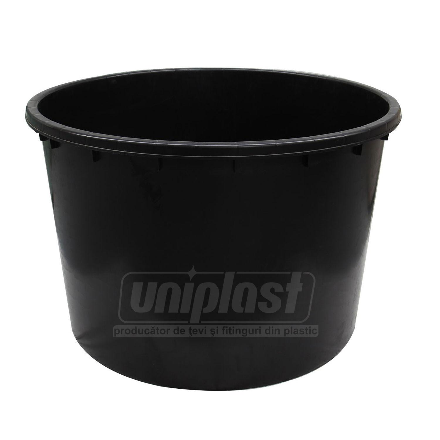 Cada fara capac 1000 L 140x88H cm (neagra)  STP