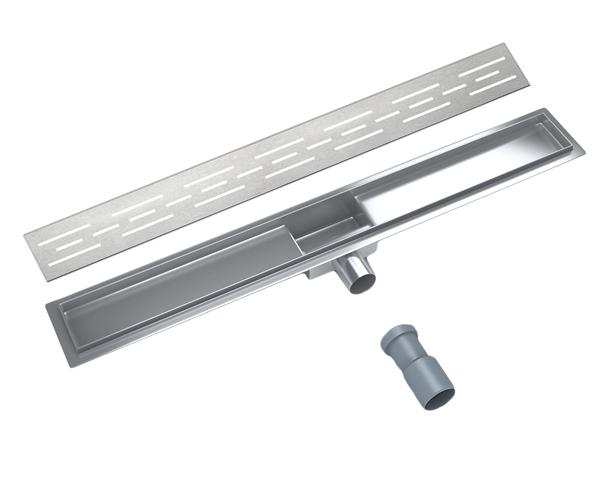 Rigola de dus lineara set 500 x 70 mm D. 50 x 90° LINE (Linie) FLH40-A2 С06 UNIPLAST