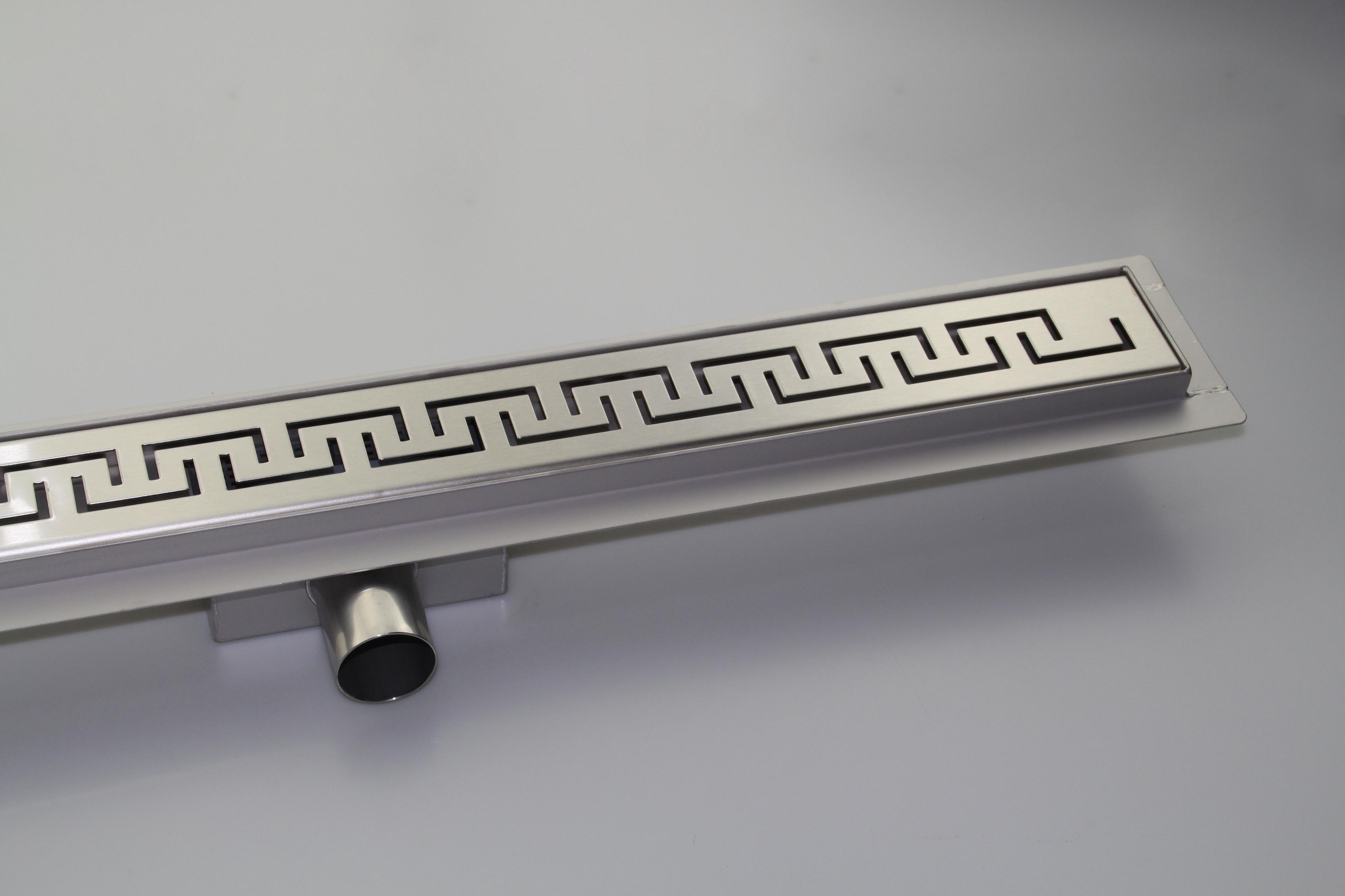 Rigola de dus lineara set 700 x 70 mm D. 50 x 90° ZIPPER (Fermoar) FLH40-A2 С03  UNIPLAST