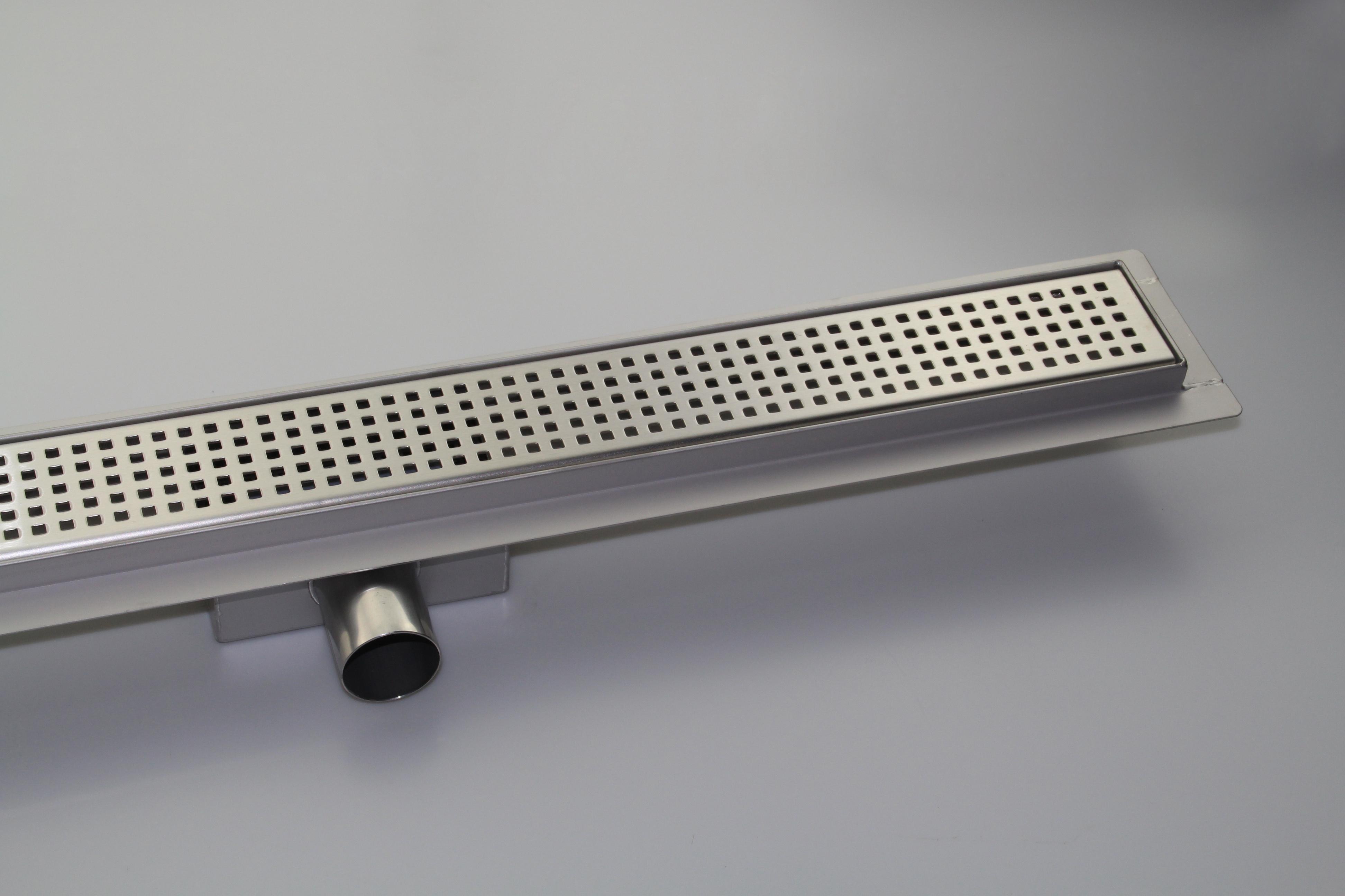 Rigola de dus lineara set 700 x 70 mm D. 50 x 90° QUADRATO (Patrat) FLH40-A2 С04  UNIPLAST