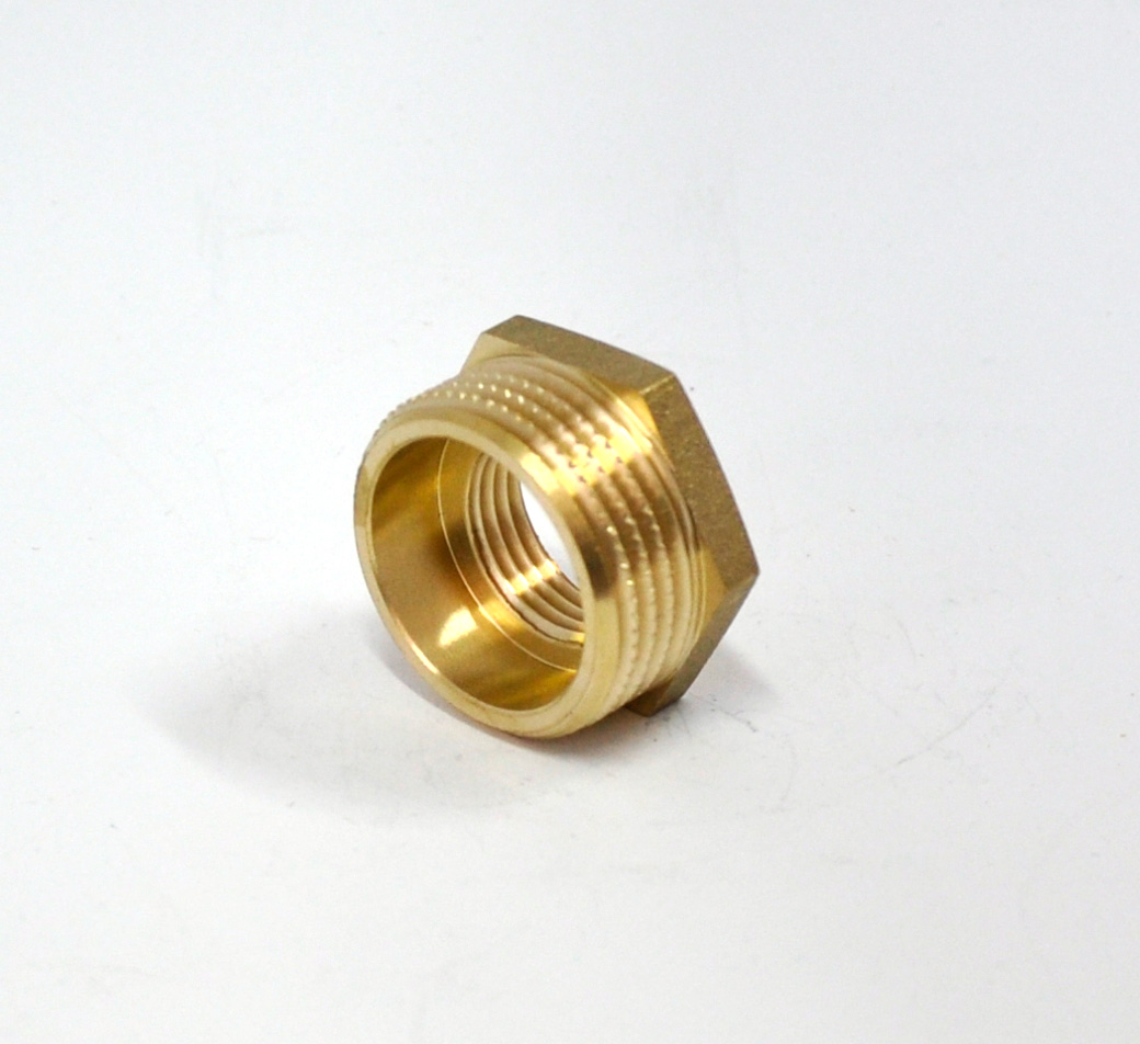 Переход D. 1" x 1/2" П/М бронзовый