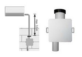 Sifon pentru aparat de aer conditionat, incorporat D. 32 HL138