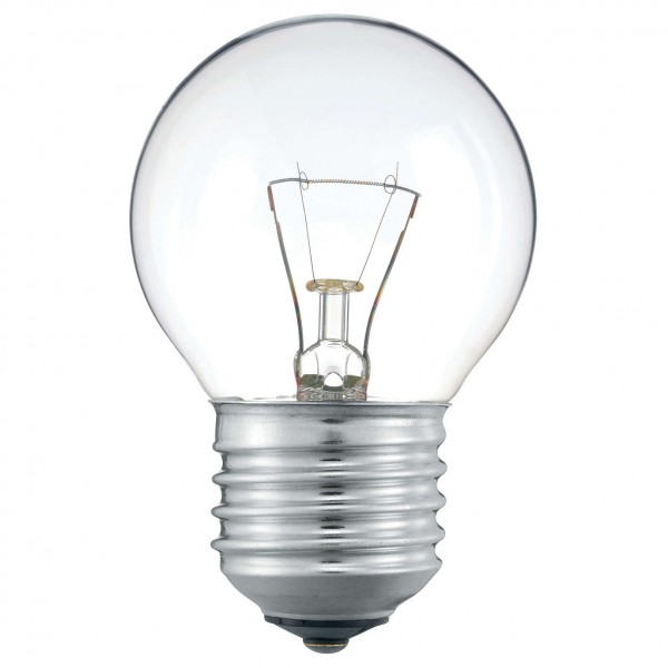 Лампа накаливания PANLIGHT G45 60W 240V E27 прозрачная (31659)
