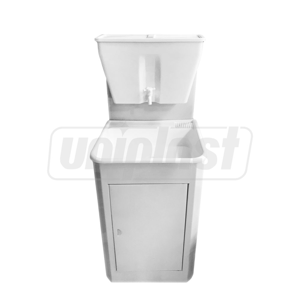 Spalator de maini cu robinet si lavoar de plastic (set) 17 L (УМ-17) fara incalzitor