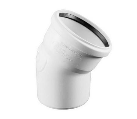 Cot PVC D.110 / 45° (alb)  EGEPLAST