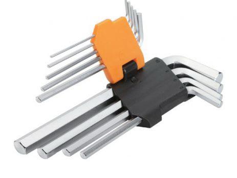 Набор шестигранных ключей - 9 шт. (1.5-10 мм)  TOLSEN