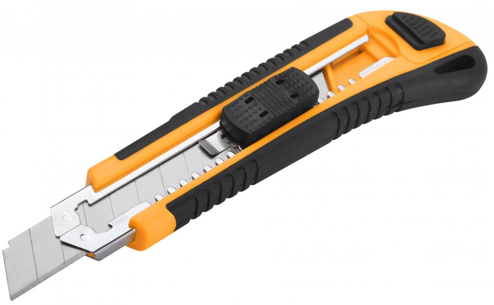 Cutter 18 x 100 mm cu maner ergo +3 lame TOLSEN