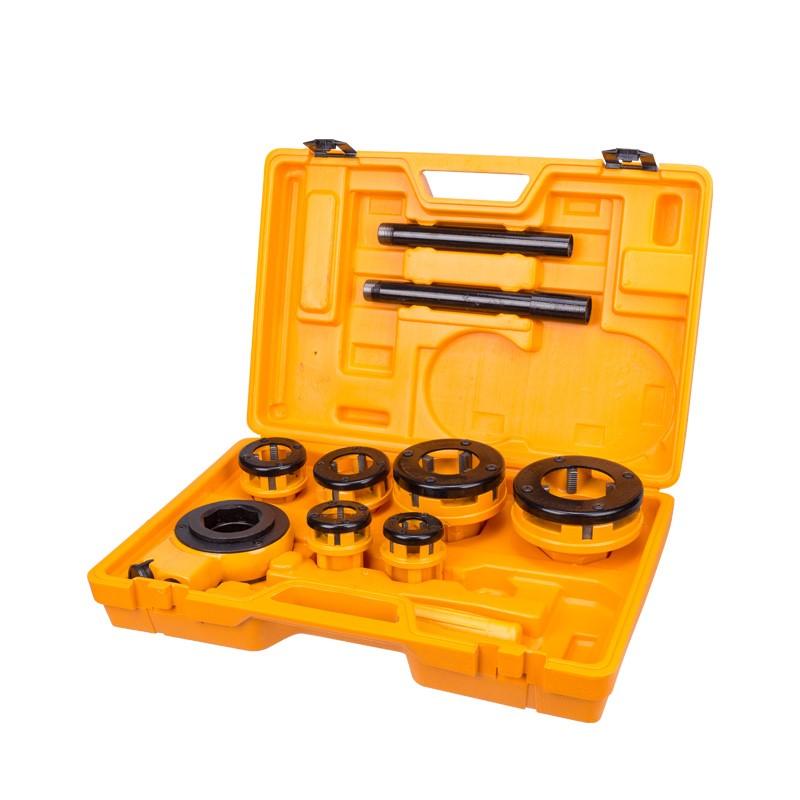 Комплект для нарезки резьбы 1/2", 3/4", 1", 1.1/4", 1.1/2", 2" Professional  DINGQI