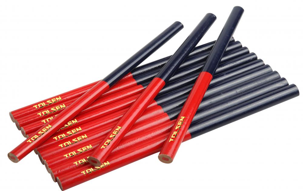 Карандаш строителя 2 цвета 10 x 7.5 x 176 мм  TOLSEN