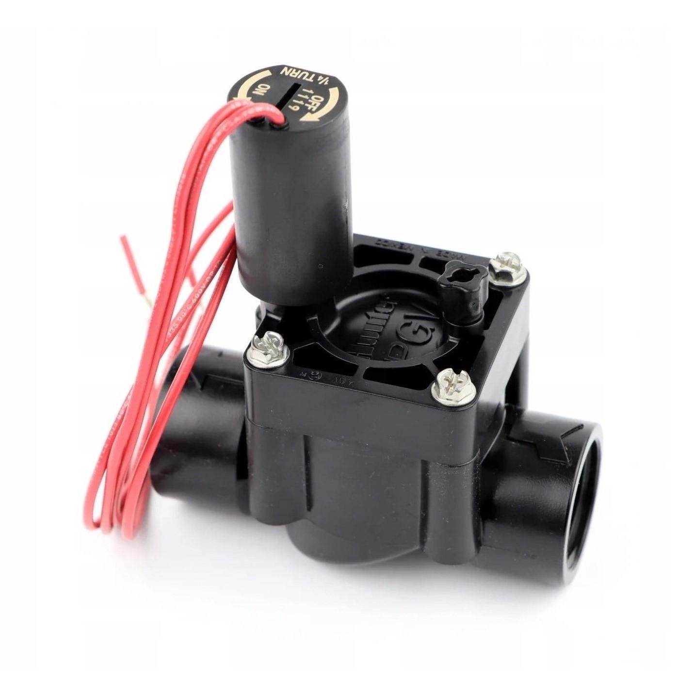 Клапан электромагнитный D. 1" М/М 24 V PGV-100-GB пластиковый HUNTER