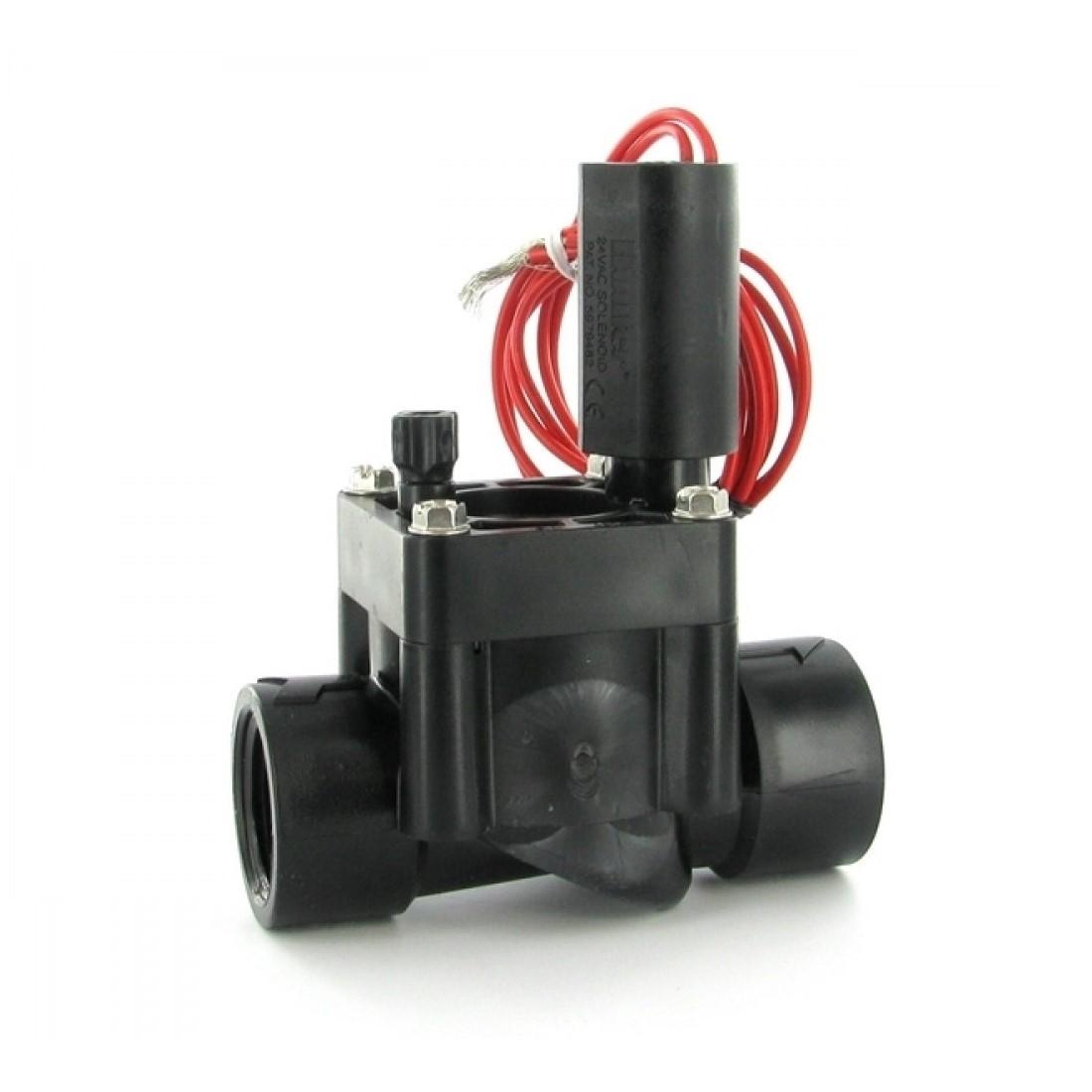 Клапан электромагнитный D. 1" М/М 24 V PGV-100-GB пластиковый HUNTER