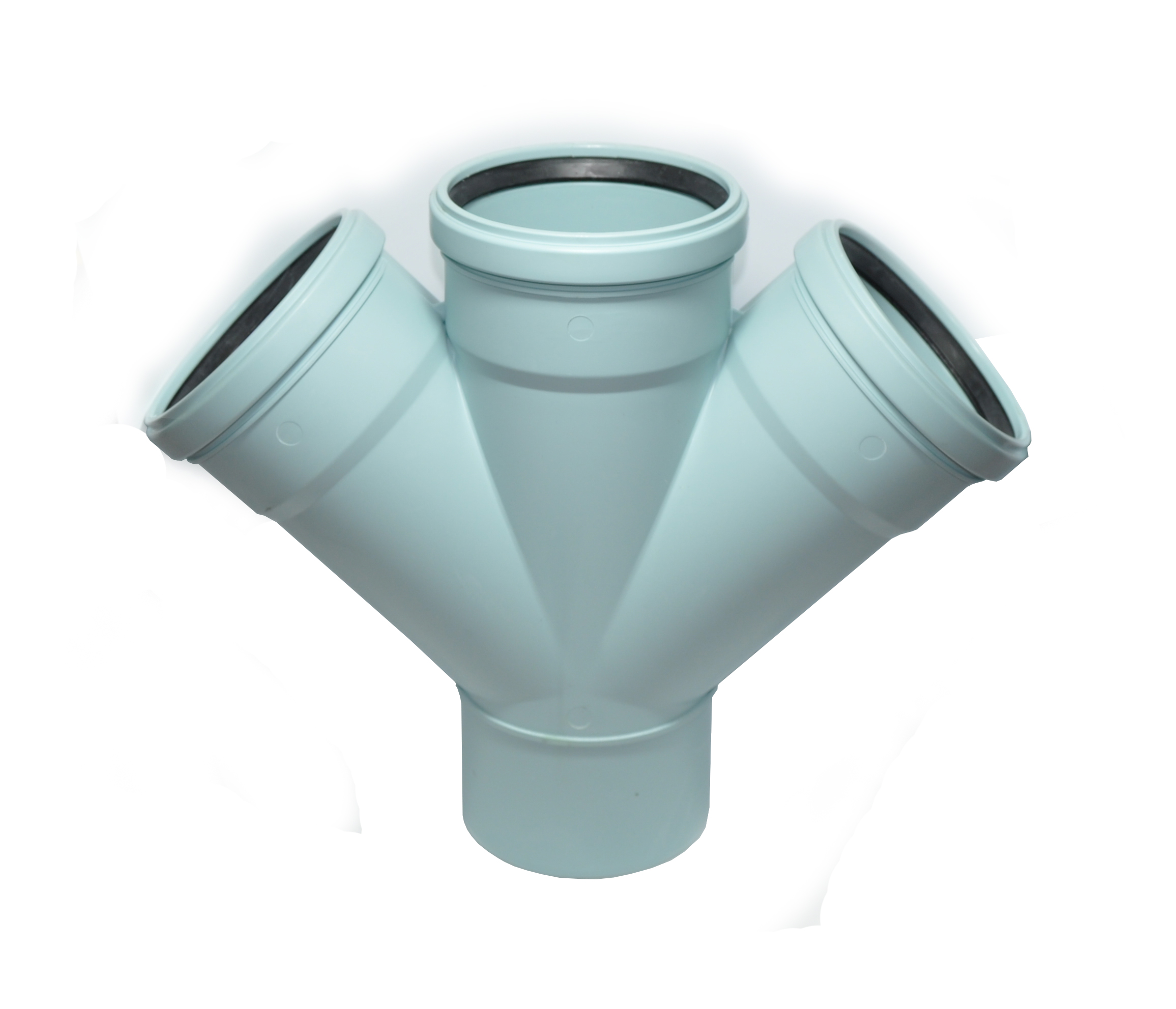 Ramificatie dubla PP D.110 x 110 / 45° Silenta 3A®  HAKAN +GF+