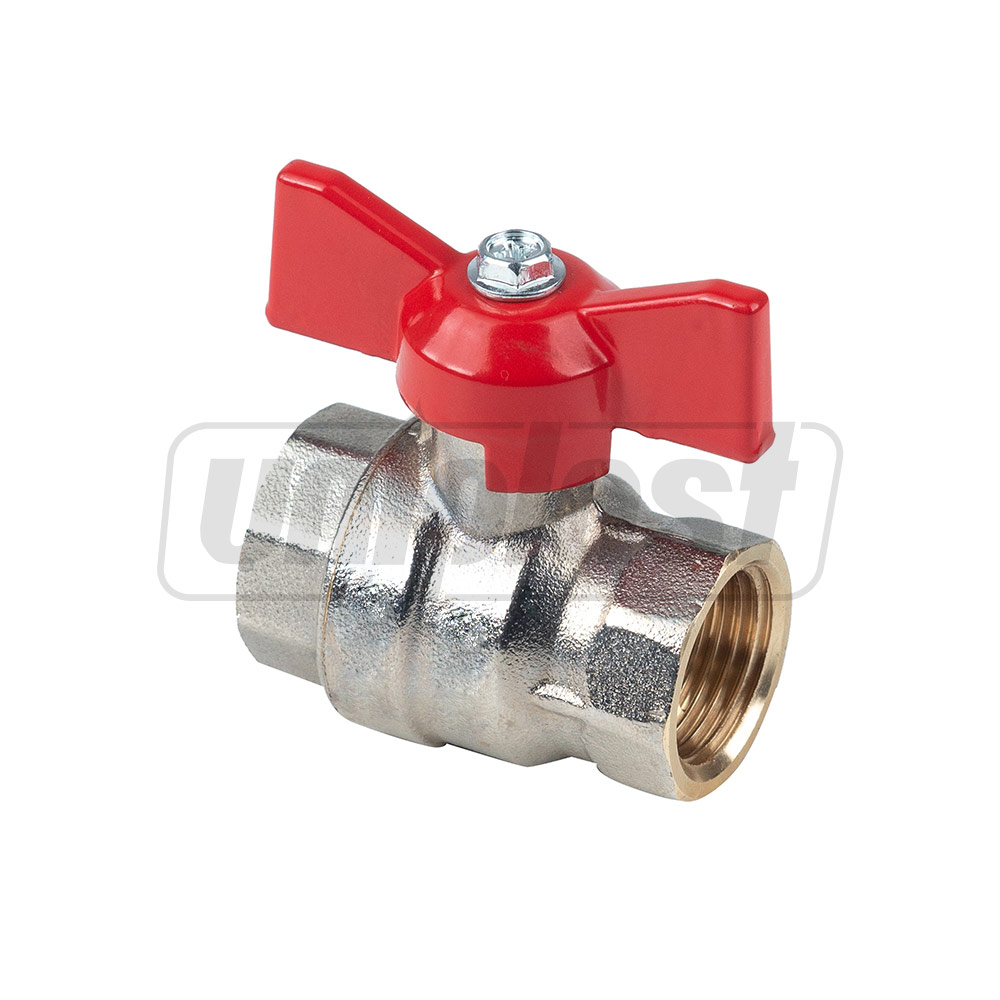 Robinet bila D.  1/2" FI/FI fluture PN40 Art. Н111Б D (RU) DIST