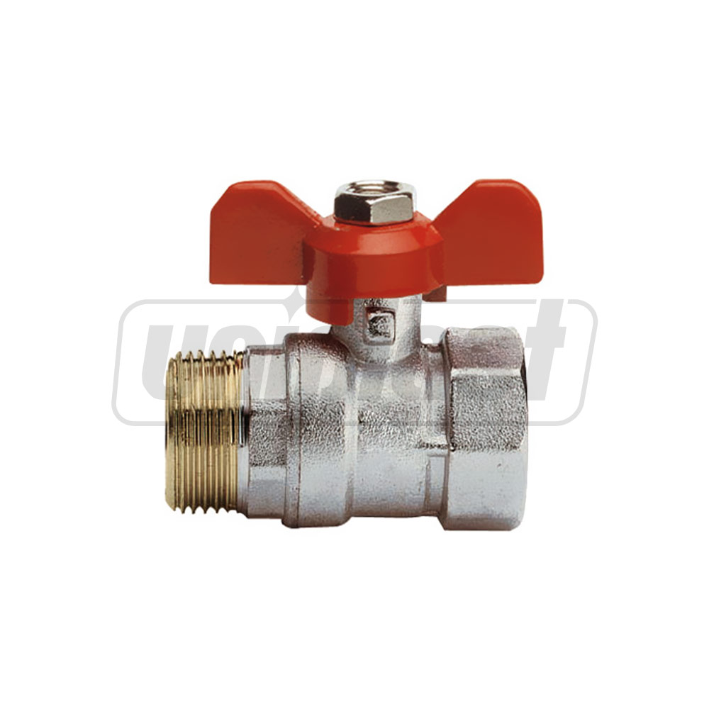 Robinet bila D.  1/2" FE/FI fluture PN40 Art. Н121Б D (RU) DIST