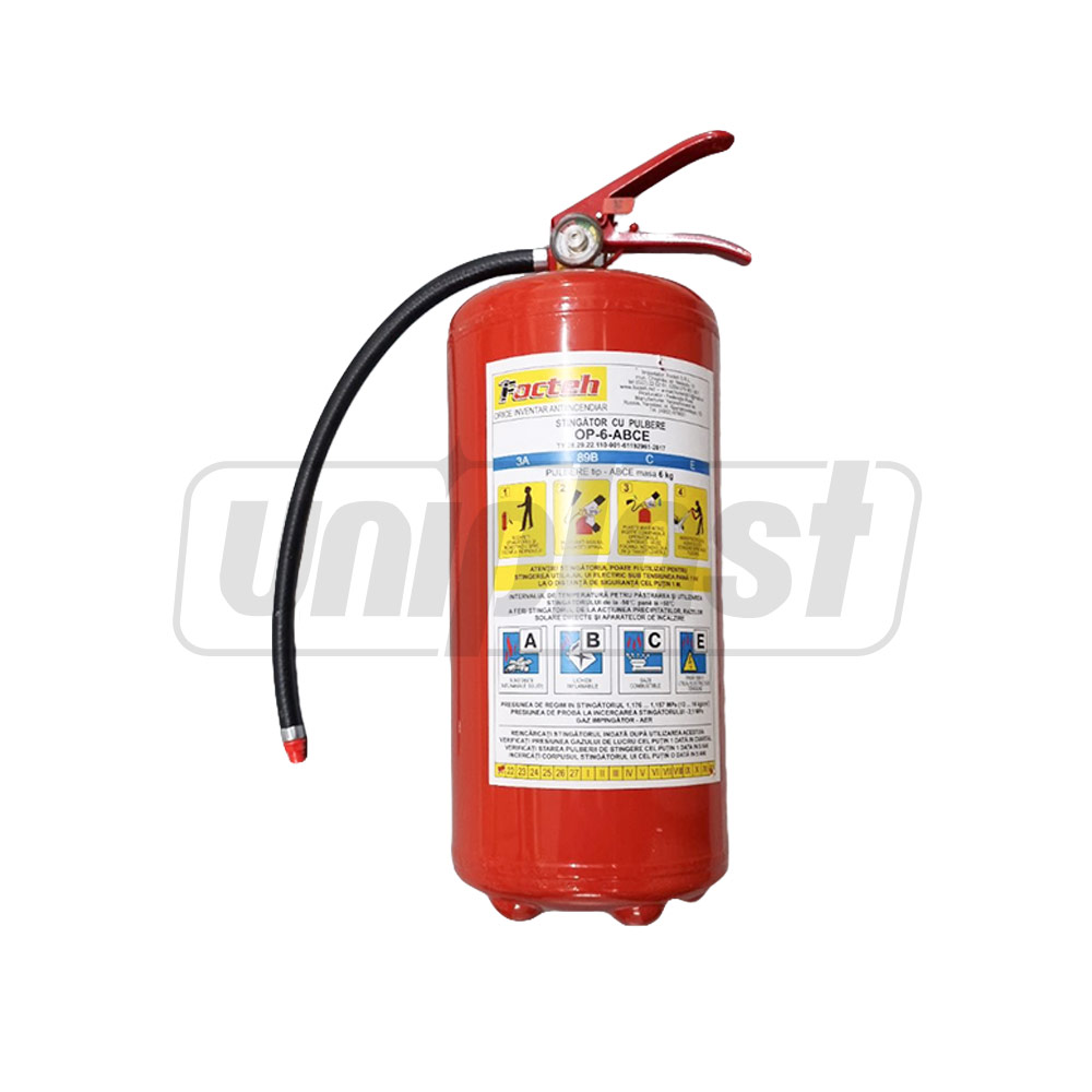 Огнетушитель порошковый 6 кг OP-6
