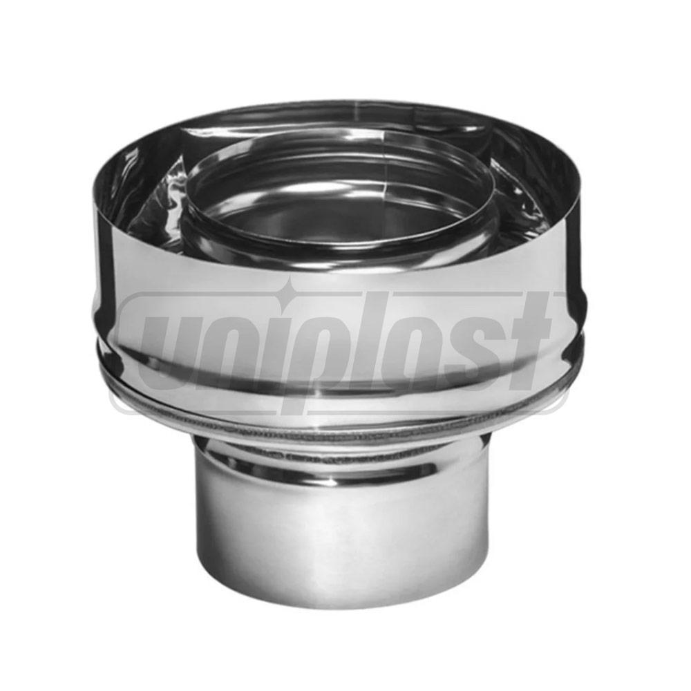 Переход для дымохода D.150 x 210 0.5 мм  FERRUM f3708