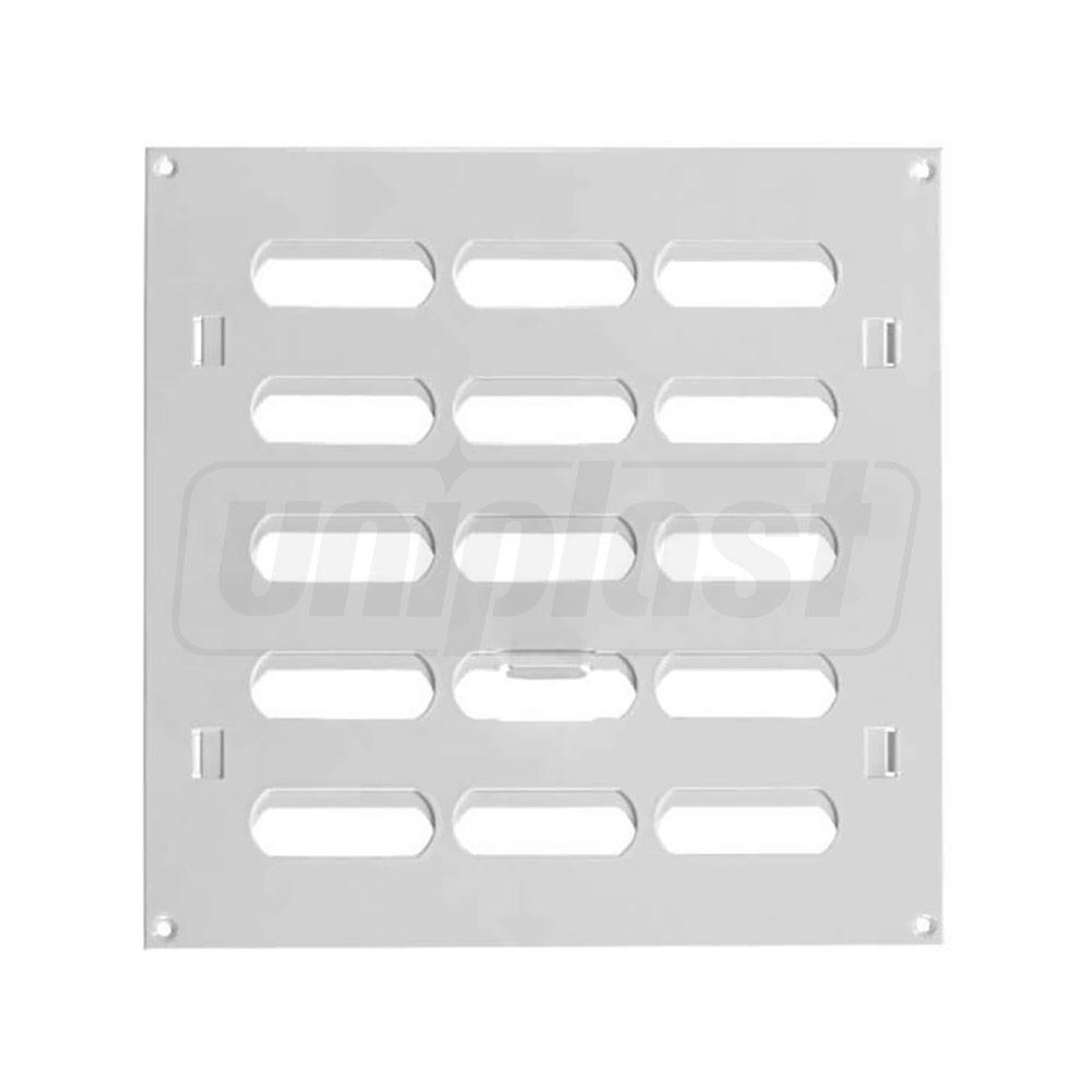 Grila ventilatie metal patrata 200 x 200 mm reglabila MR2020R EUROPLAST