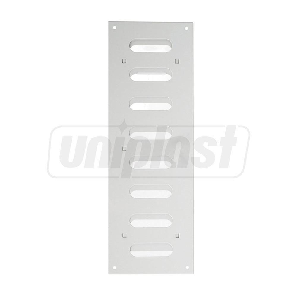Grila ventilatie metal dreptunghiulara 200 x 100 mm reglabila (alba) MR2010R  EUROPLAST