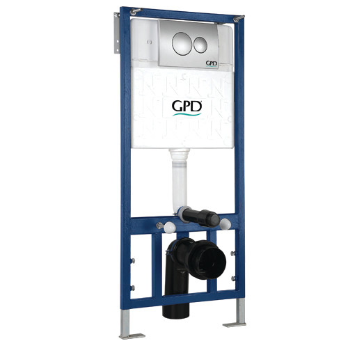 Rezervor incastrat pentru vas WC suspendat 3/6 l Silent RZV03  GPD