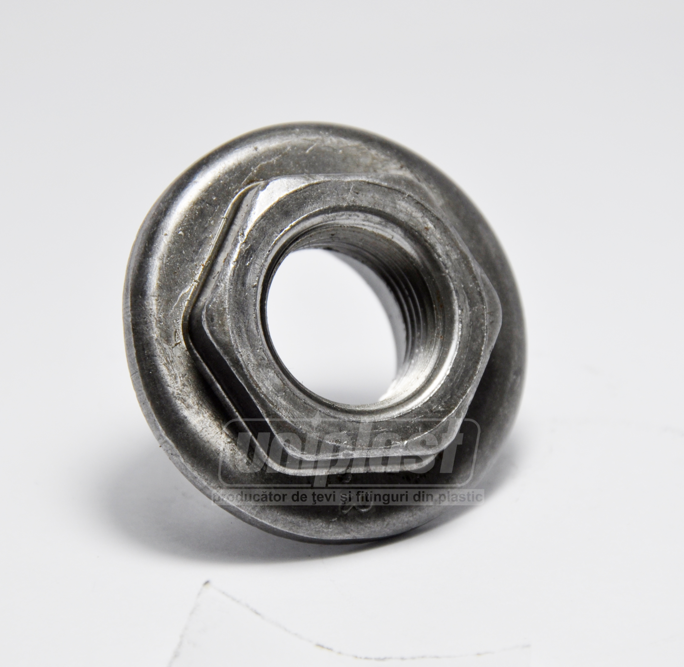 Заглушка проходная для радиатора D. 1" x 1/2" правая чугун ST