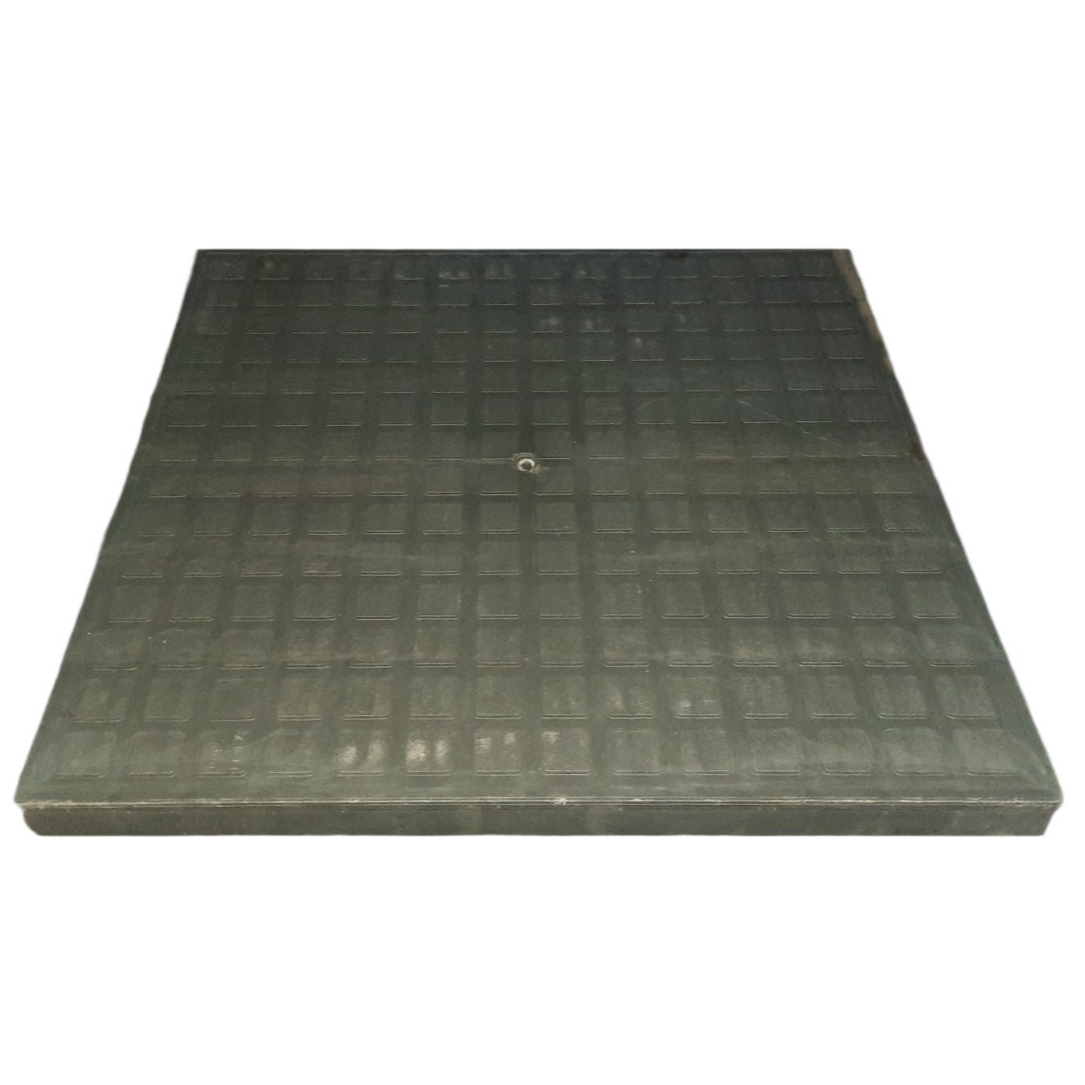 Capac pentru cutie "TOP" PVC 535x535 mm (gri inchis)  MUFLESYSTEM