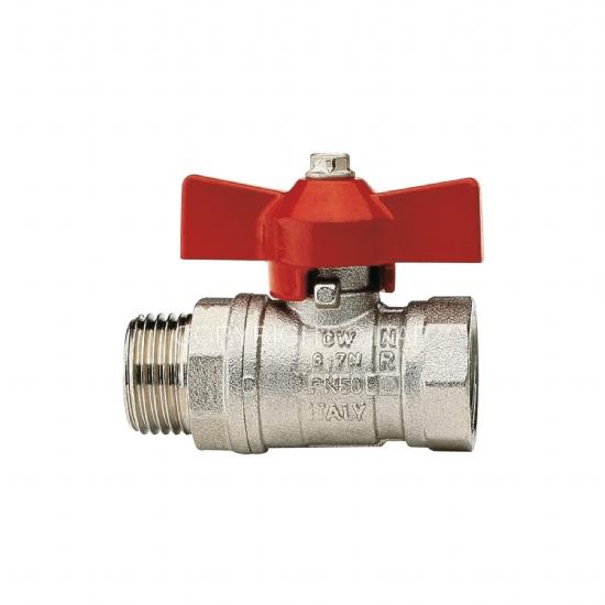 Robinet bila D. 1" FE/FI maner fluture PN40 ORIENT 114  ITAP