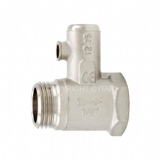 Supapa de siguranta pentru boiler D. 1/2" FI/FE PN10/8.5 fara mainer  ITAP