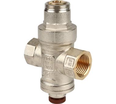 Регулятор давления D.  1/2" М/М PN15 с выходом на манометр D. 1/4" (Поршневая модель) Art. 361  ITAP