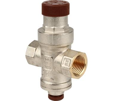 Регулятор давления D.  1/2" М/М PN15 с выходом на манометр D. 1/4" (Поршневая модель) Art. 361  ITAP
