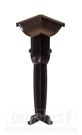 Уголок внутренний ПВ для плинтуса (коричневый)  ТЕРМІЯ