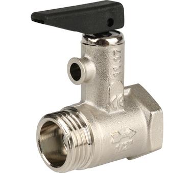 Supapa de siguranta pentru boiler D. 1/2" FI/FE PN10/8.5 cu mainer (iesire D. 6)  ITAP