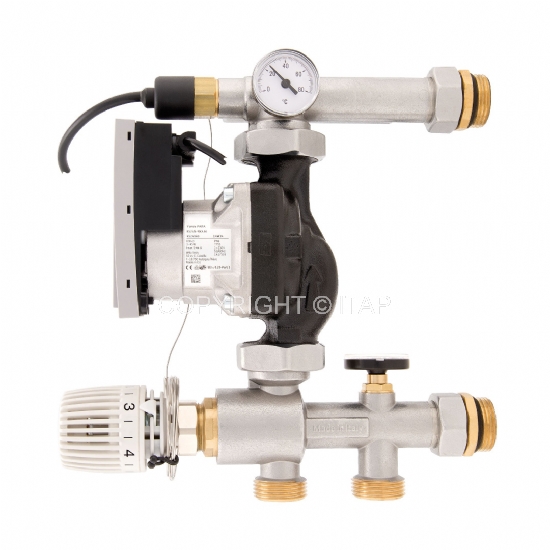 Kit amestec in pardoseala D. 1" cu pompa Wilo (Yonos Para RS25/6-RKA M) Art. 949CPF  ITAP