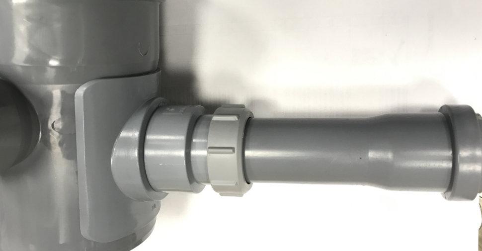 Отвод-седло D.110 x 50 (зажим) BOSSCONN MCALPINE