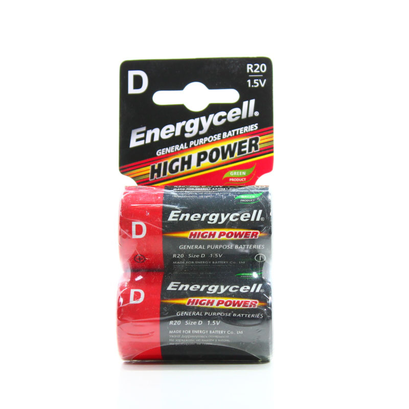 Baterie  1.5V R20 D (2 buc.)  ENERGYCELL