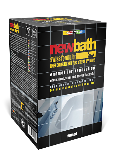 Email pentru obiecte sanitare NEWBATH 500 ml DECO COLOR