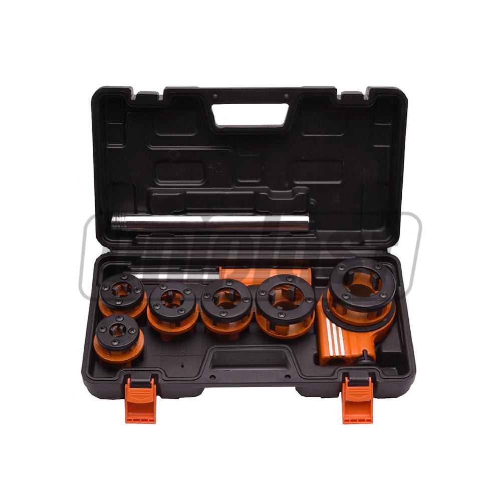 Комплект для нарезки резьбы 1/4", 3/8", 1/2", 3/4", 1", 1.1/4" Pro  HARDEN