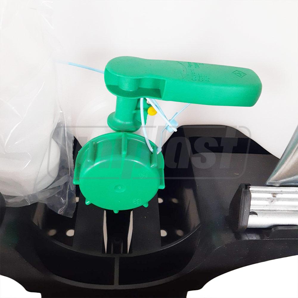 Rezervor cubic 1000 L (alb) IBC industria alimentara 1 m x 1 m x 1.2 m + robinet FI/FI D. 2" NUTRLINE