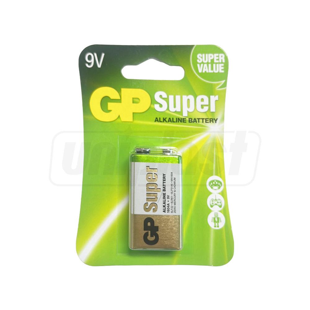 Baterie 9V Super 1604A21 B1 (1 buc.) GP