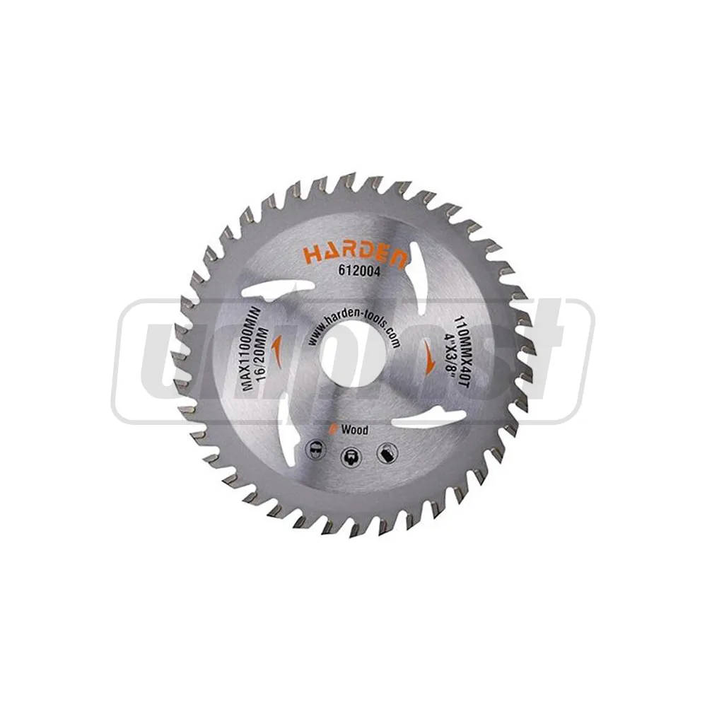 Disc circular, pentru lemn 110 mm x 40 Pro  HARDEN