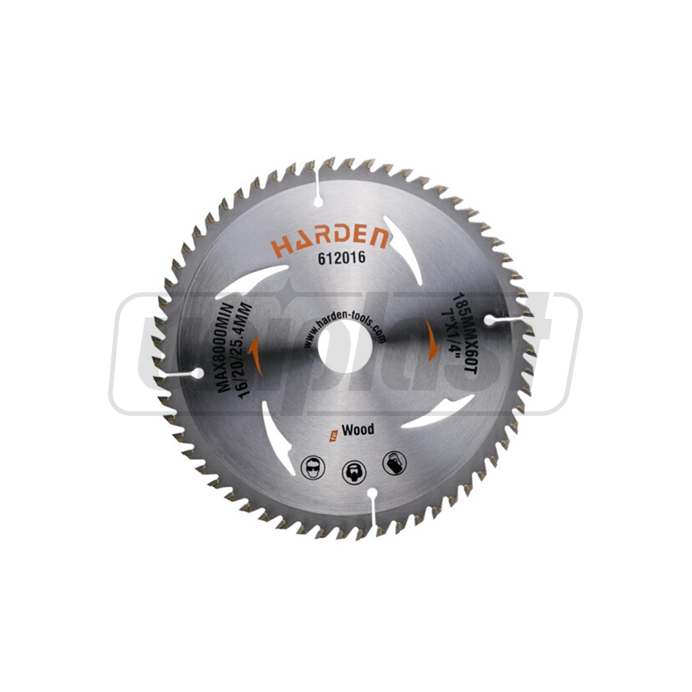 Disc circular, pentru lemn 185 mm x 60 Pro  HARDEN