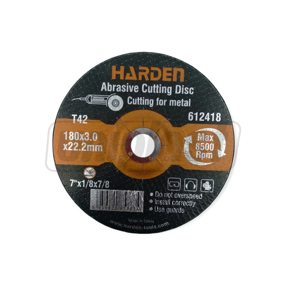 Disc circular, pentru metal 180 x 3.0 x 22.2 mm, tip 42 Pro  HARDEN